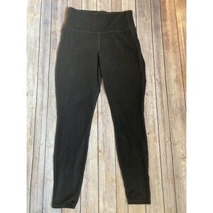 Athleta Black Suede Strut Tight Yoga Fitness Pant #870861 S Small